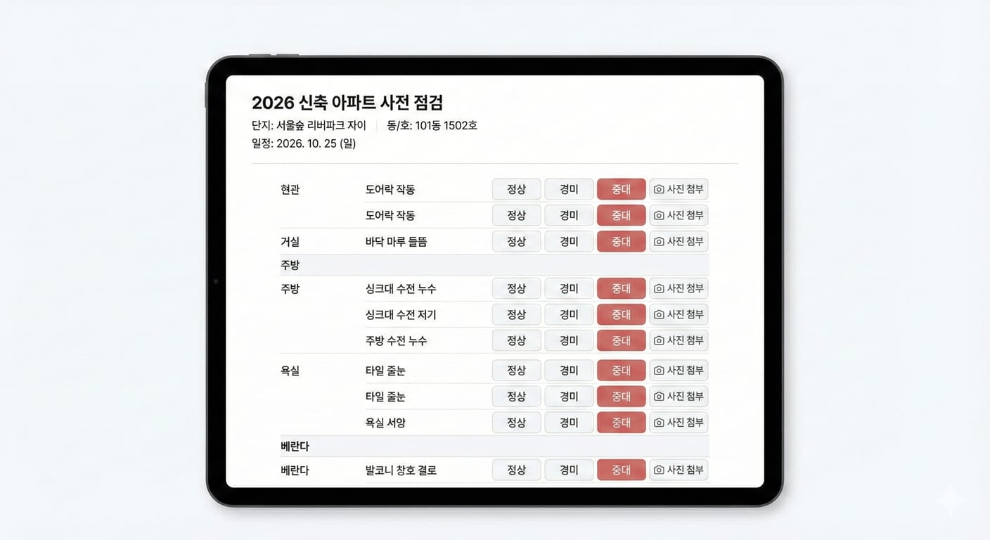 표준 체크리스트